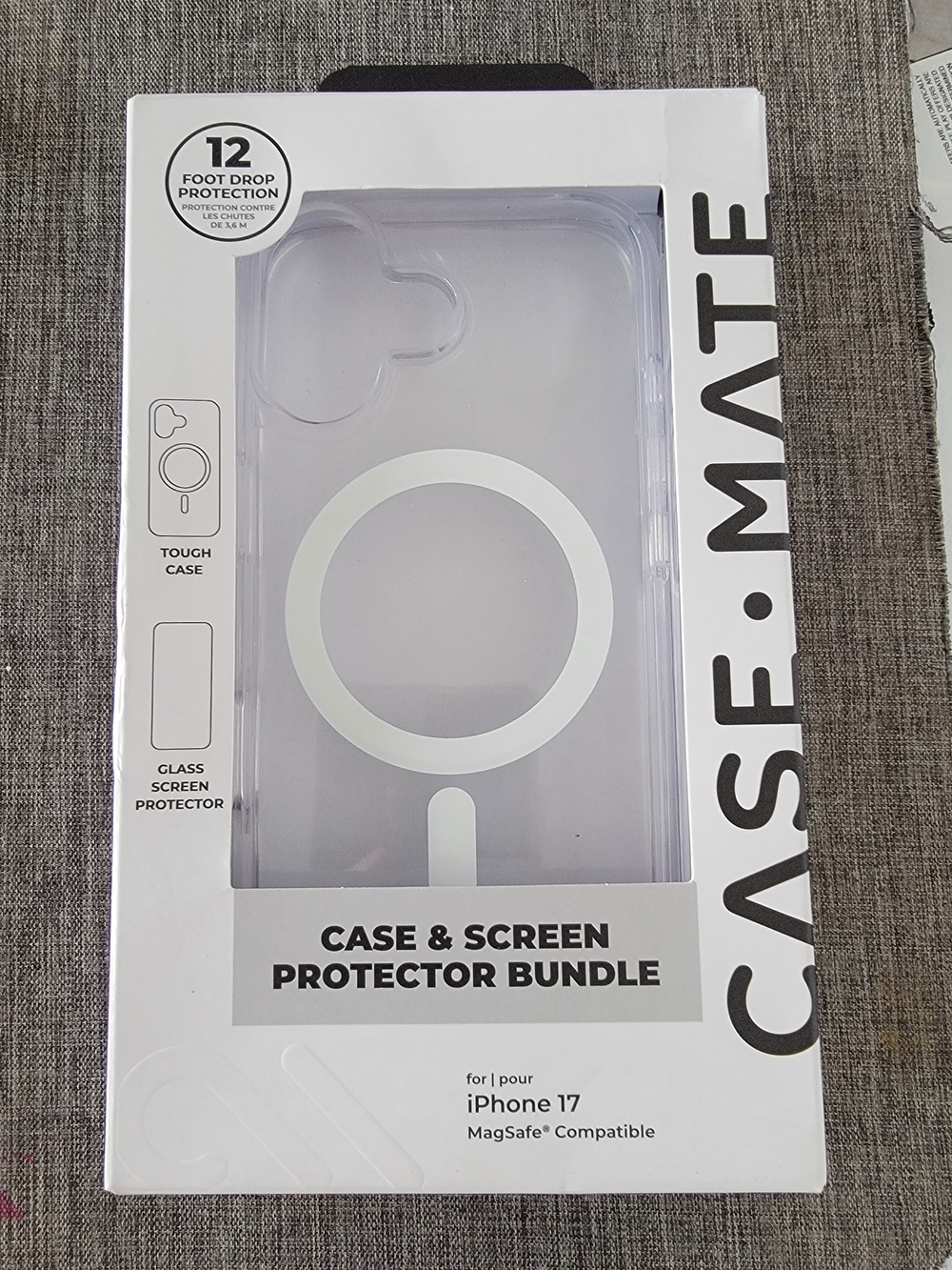 Case-Mate Clear MagSafe Case for iPhone 17 - Clear